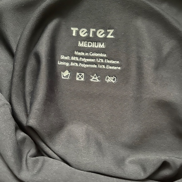 NEW Terez Rainbow Houndstooth One-piece Swim Wear US M - Picture 7 of 7